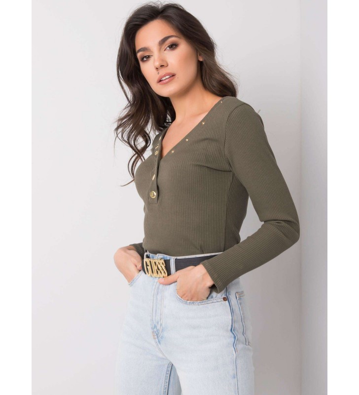 Bluzka na co dzień TW-BZ-OB006.59 khaki