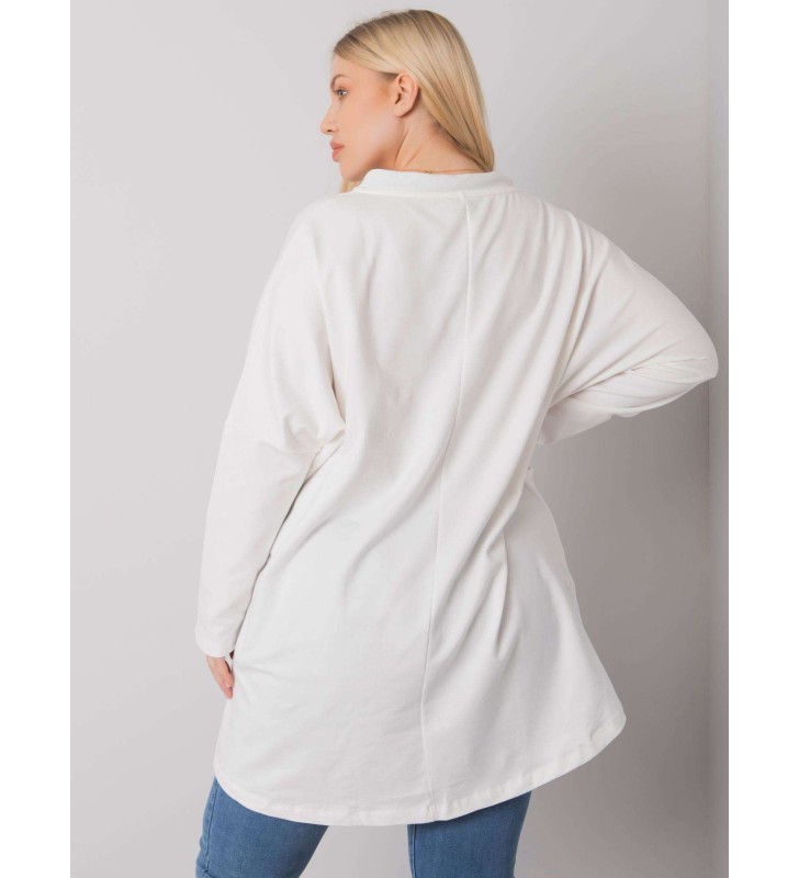 Tunika tunika plus size RV-TU-7236.75P ecru