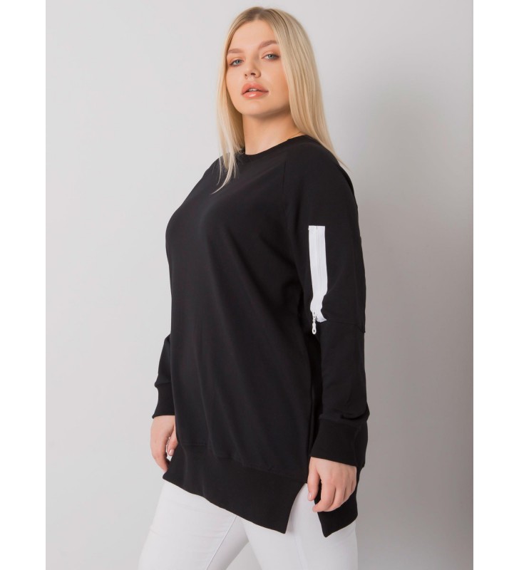 Tunika tunika plus size RV-TU-7158.76P czarny