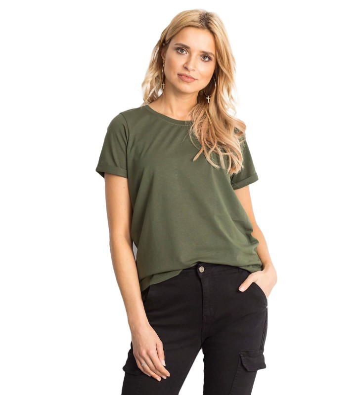 T-shirt jednokolorowy RV-TS-4838.18P khaki