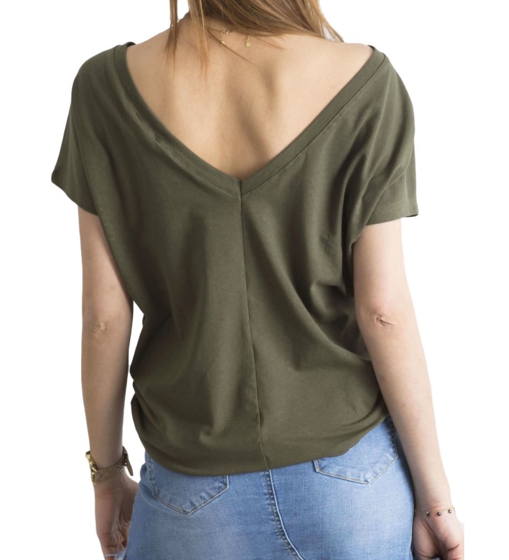 T-shirt jednokolorowy RV-TS-4662.28P khaki