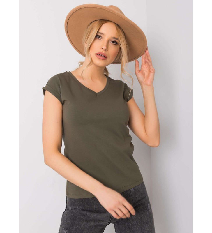 T-shirt jednokolorowy RV-TS-6108.04 khaki