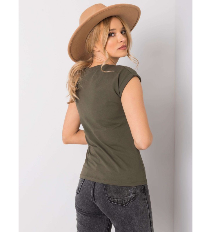 T-shirt jednokolorowy RV-TS-6108.04 khaki