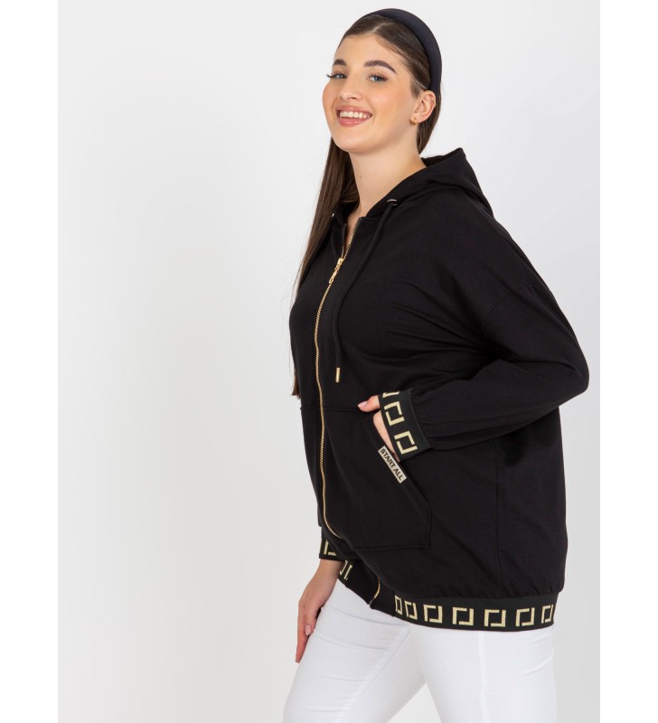 Bluza plus size RV-BL-8262.85 czarny