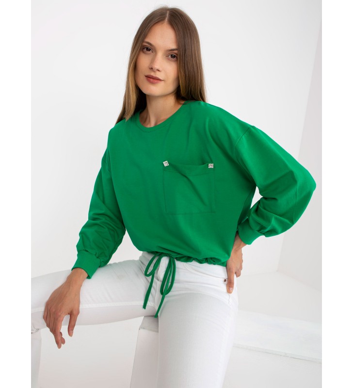 Bluza bez kaptura RV-BL-8066.32P zielony