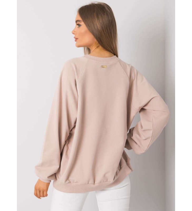 Bluza bez kaptura RV-BL-7191.37P beżowy