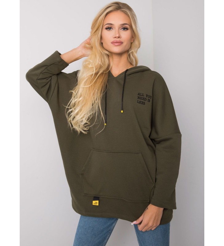 Bluza z kapturem RV-BL-7098.28 khaki