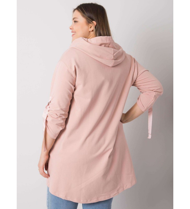 Bluza plus size RV-BL-6795.84 różowy