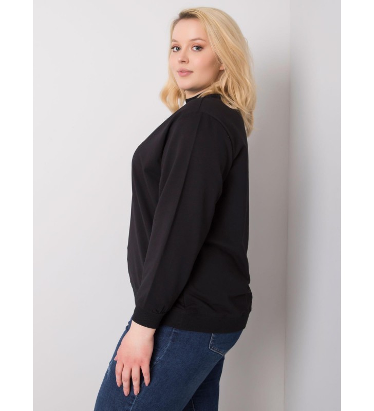 Bluza plus size RV-BL-6299.11 czarny