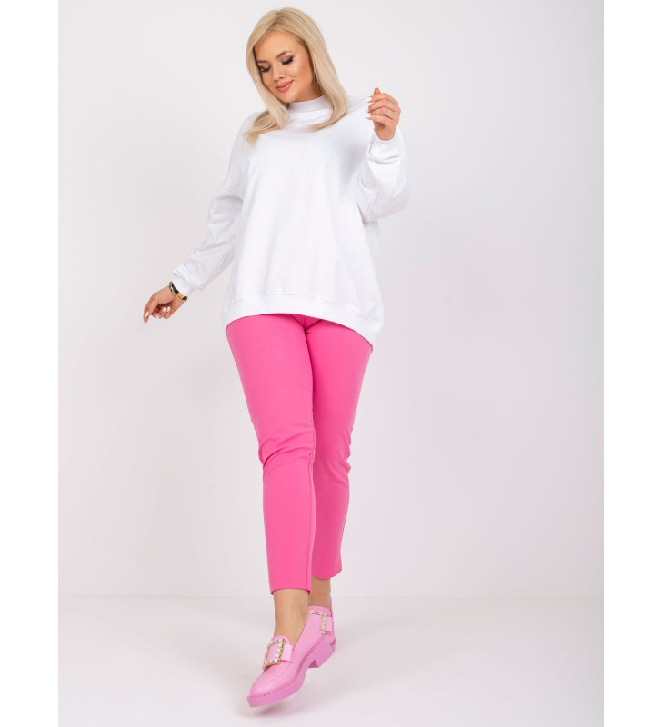 Bluza plus size RV-BL-6299.11 biały