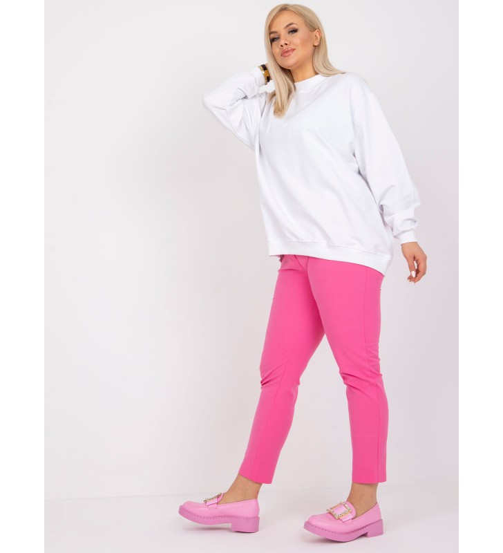 Bluza plus size RV-BL-6299.11 biały