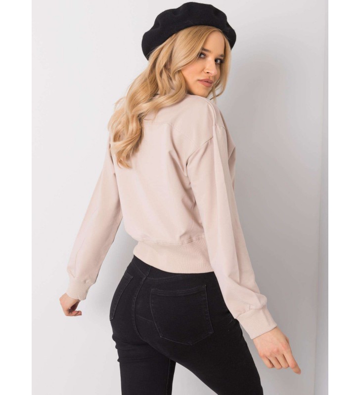 Bluza bez kaptura RV-BL-6263.86P beżowy