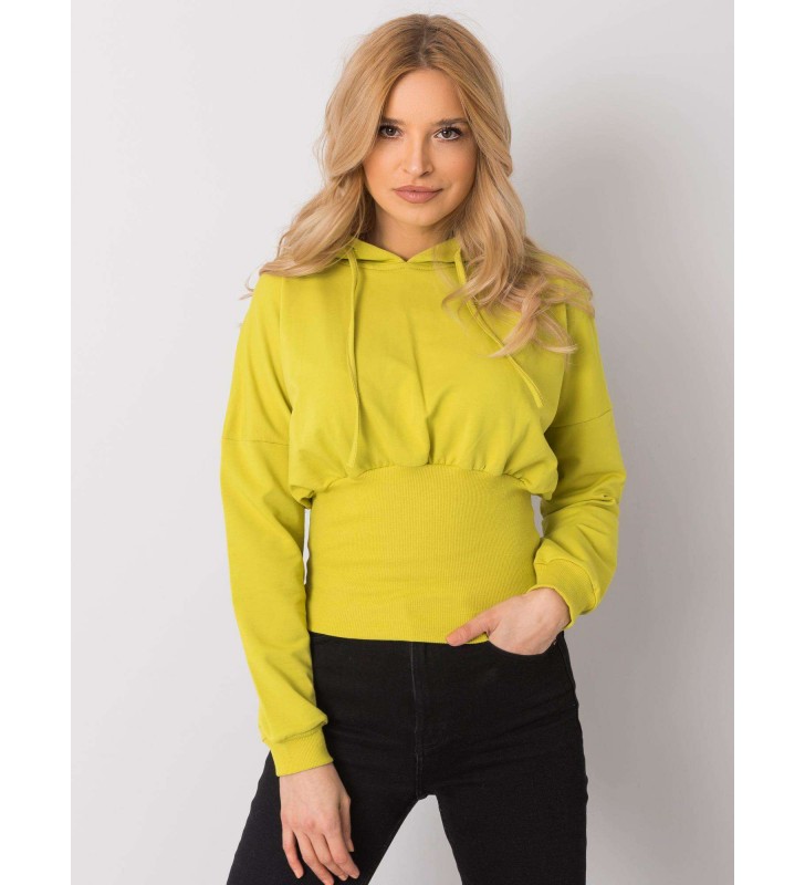 Bluza z kapturem RV-BL-6191.06P limonkowy