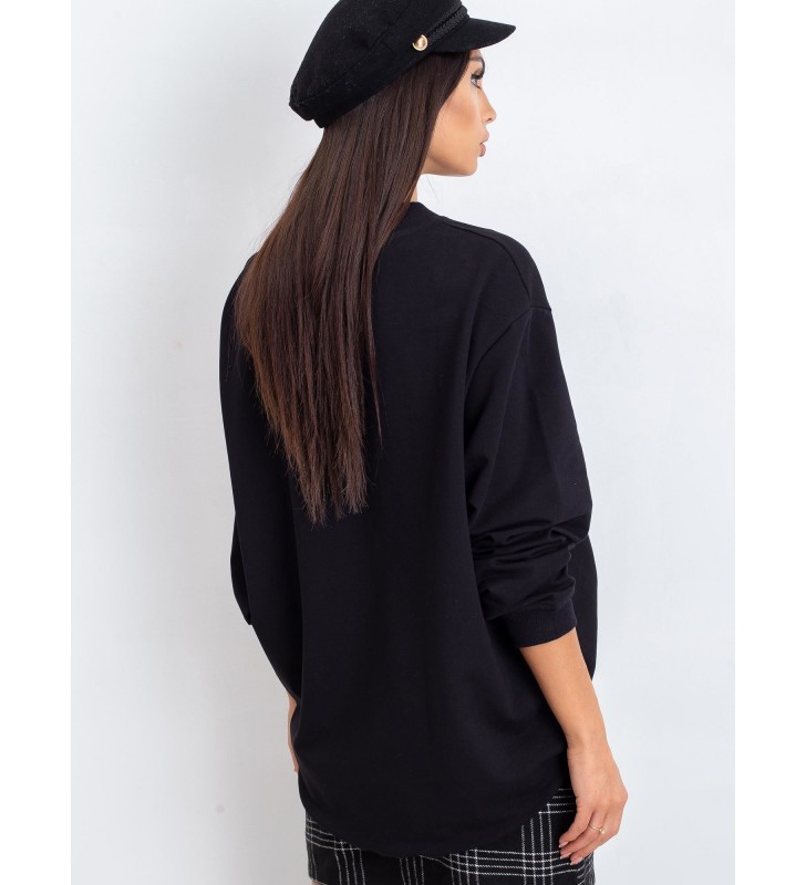 Bluza bez kaptura RV-BL-5185.82P czarny