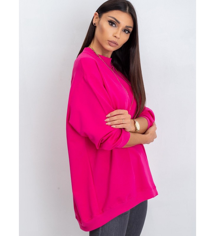 Bluza bez kaptura RV-BL-5185.79P fuksjowy