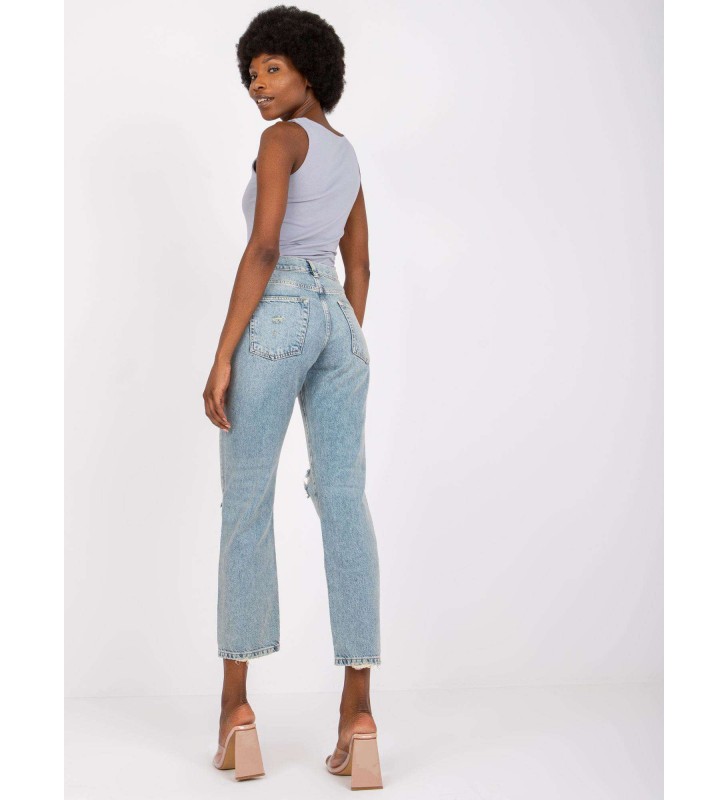 Spodnie jeans jeansowe RO-SP-PNT-N06.69P jasny niebieski