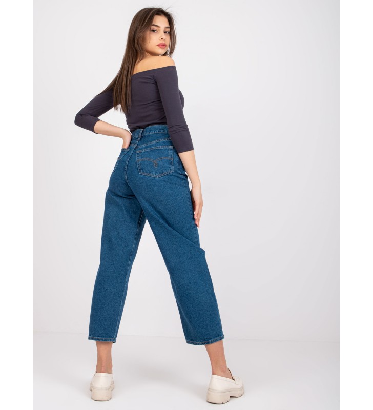 Spodnie jeans jeansowe RO-SP-2503.64 ciemny niebieski