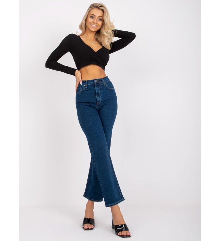 Spodnie jeans jeansowe RO-SP-2402.10 ciemny niebieski