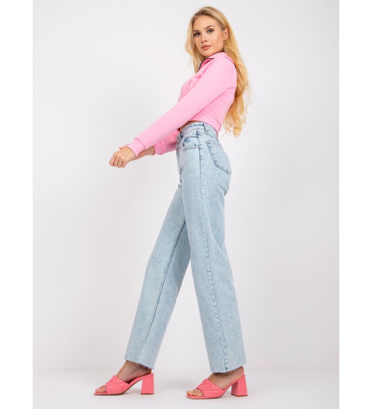 Spodnie jeans jeansowe MR-SP-358.58P jasny niebieski