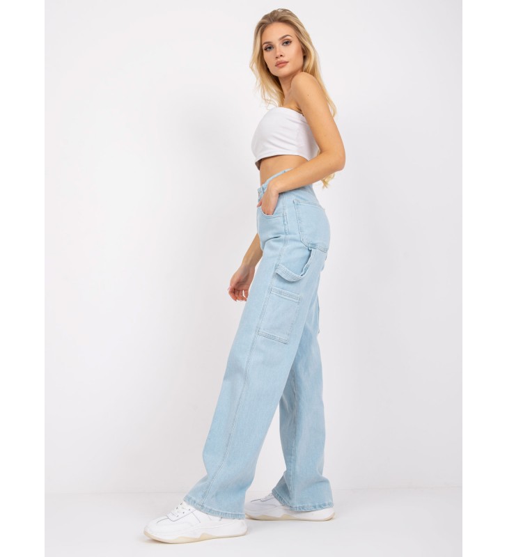 Spodnie jeans jeansowe MR-SP-356.42P jasny niebieski