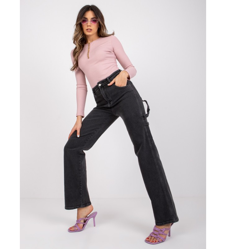 Spodnie jeans jeansowe MR-SP-356.42P czarny