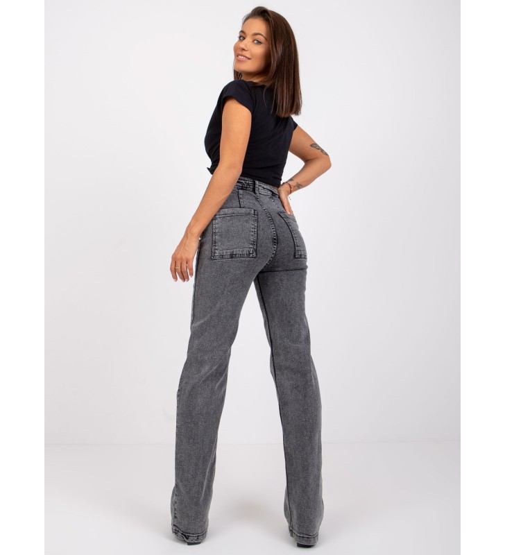 Spodnie jeans jeansowe MR-SP-354.50P ciemny szary