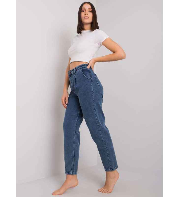 Spodnie jeans jeansowe MR-SP-261.15P ciemny niebieski