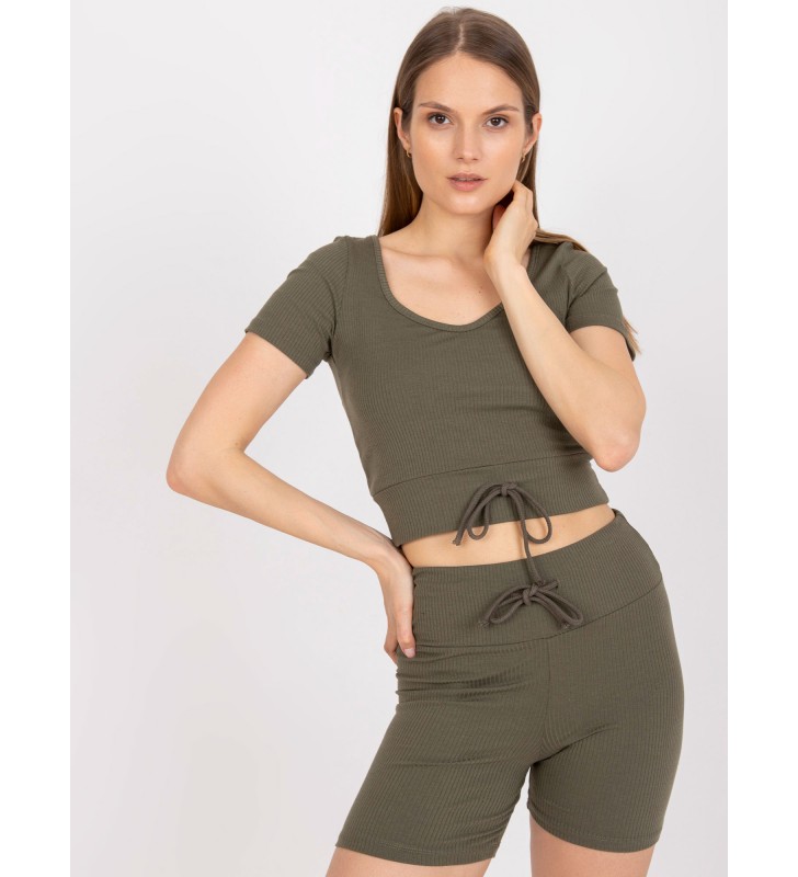 Komplet casualowy FA-KMPL-7742.56P khaki