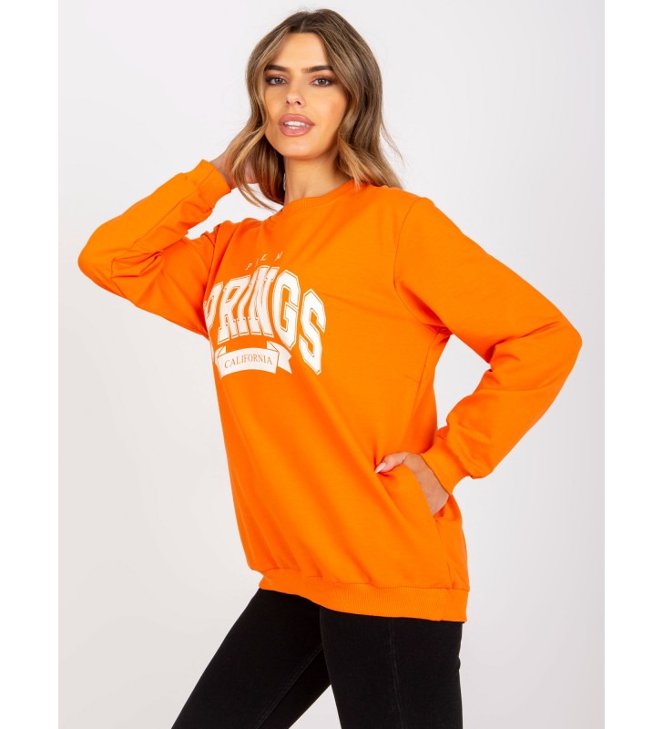 Bluza bez kaptura FA-BL-7823.24P pomarańczowy