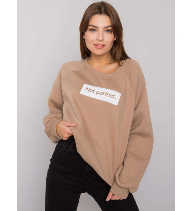 Bluza bez kaptura EM-BL-652.13P beżowy