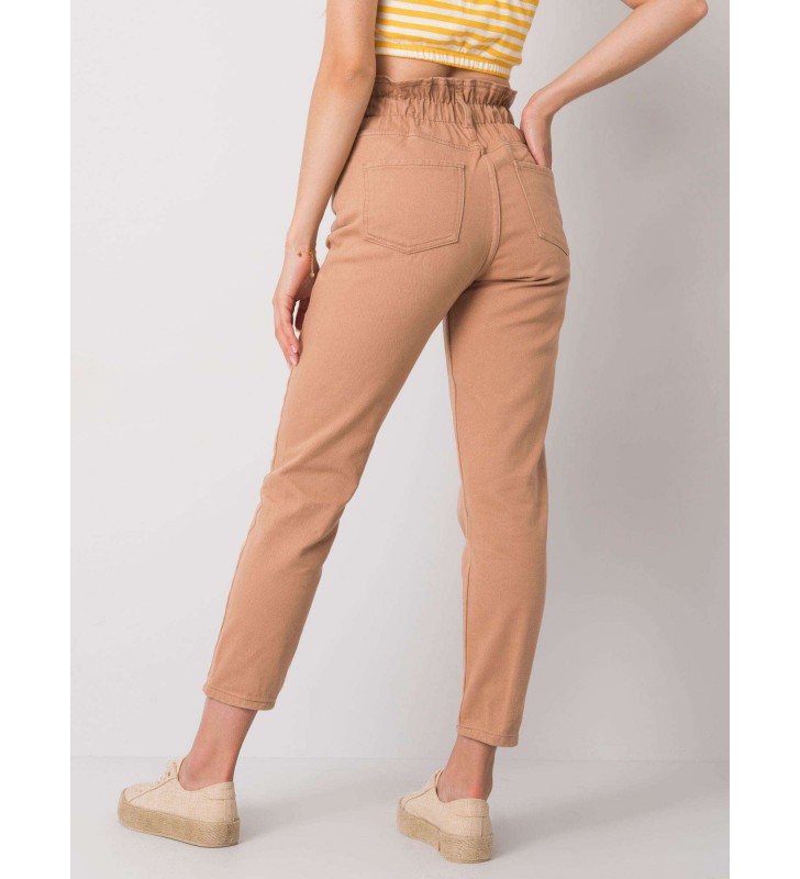 Spodnie jeans jeansowe 336-SP-2141.32P camelowy