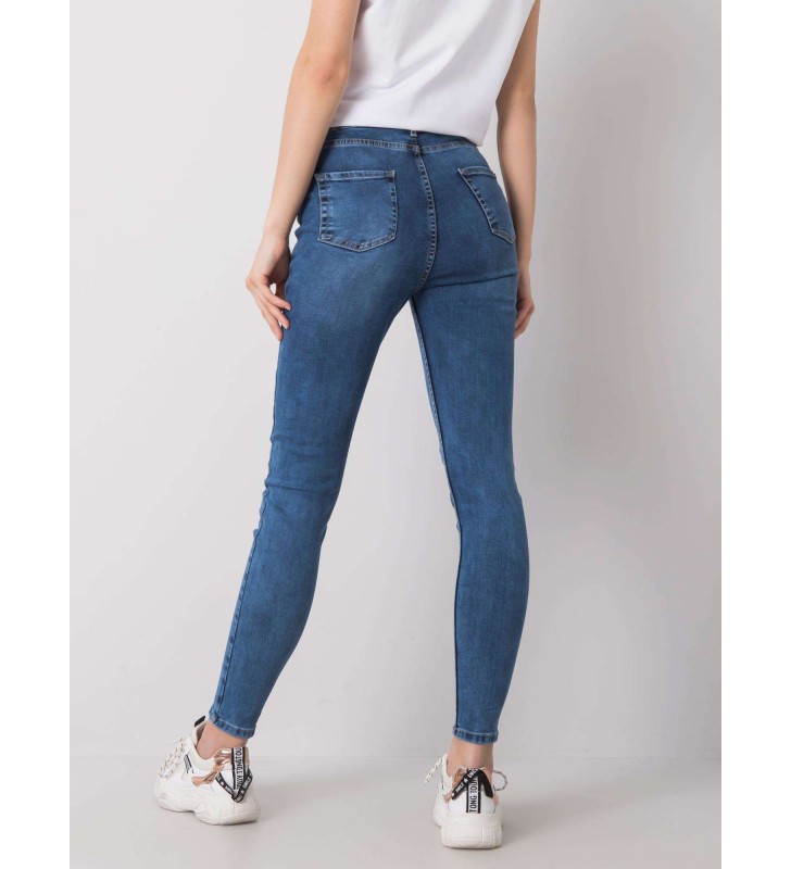 Spodnie jeans jeansowe 334-SP-201.61P ciemny niebieski