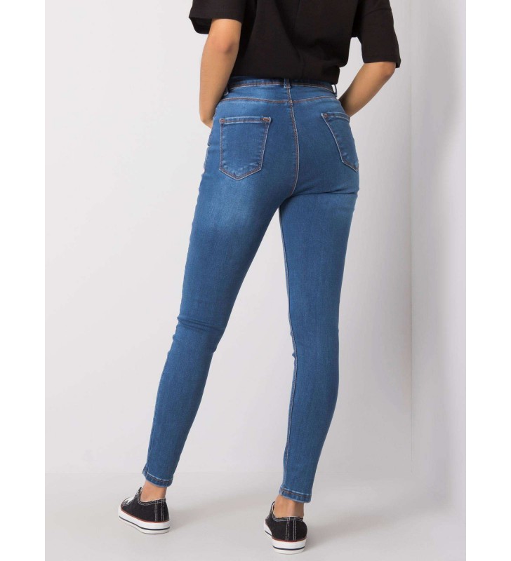 Spodnie jeans jeansowe 319-SP-750.49 ciemny niebieski