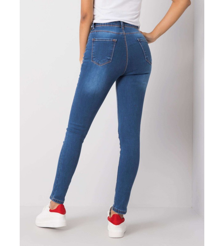 Spodnie jeans jeansowe 319-SP-743.44 ciemny niebieski