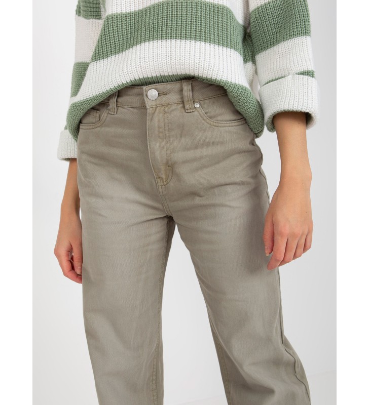 Spodnie jeansowe D70037M62291A1 khaki