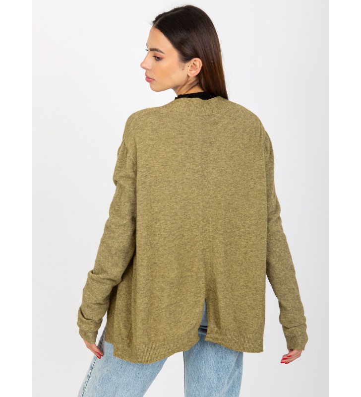 Sweter kardigan VI-SW-17308.60P khaki