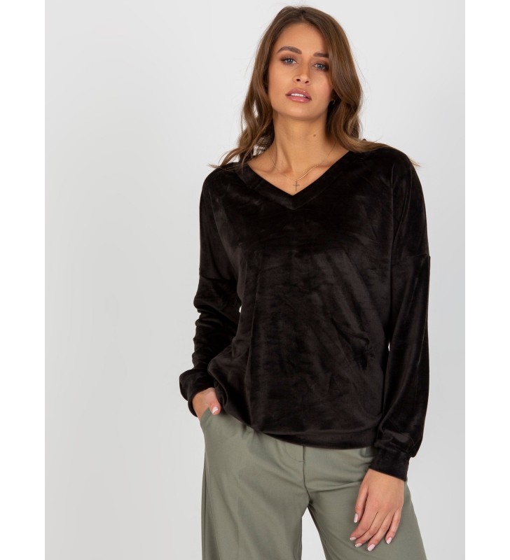 Bluza bez kaptura RV-BL-8441.07P czarny