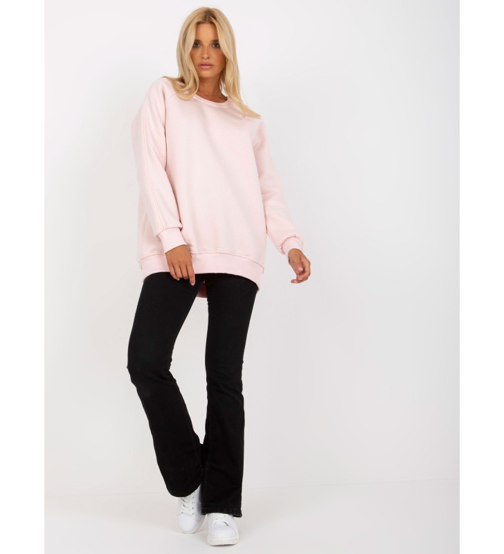 Bluza bez kaptura EM-BL-623.06 jasny różowy