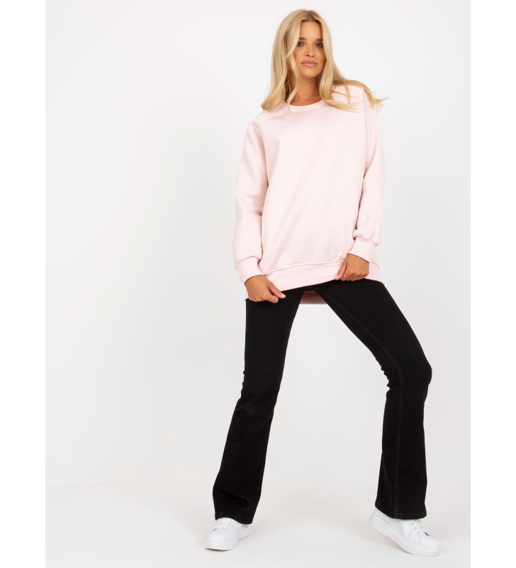 Bluza bez kaptura EM-BL-623.06 jasny różowy