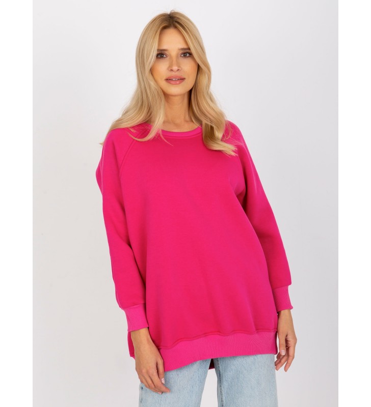 Bluza bez kaptura EM-BL-U623.63P fuksjowy