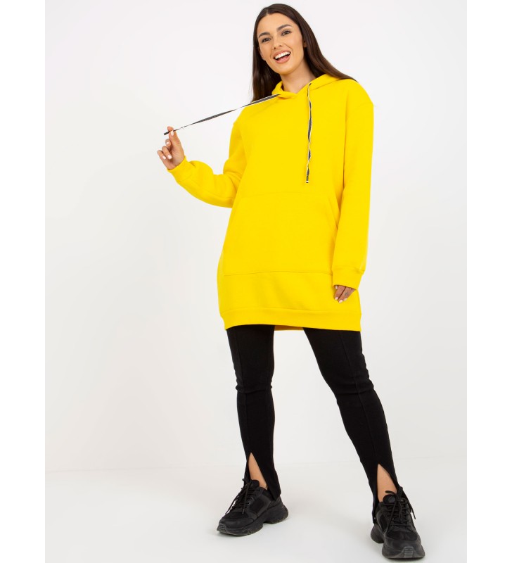 Bluza kangurka FA-BL-8151.06P żółty