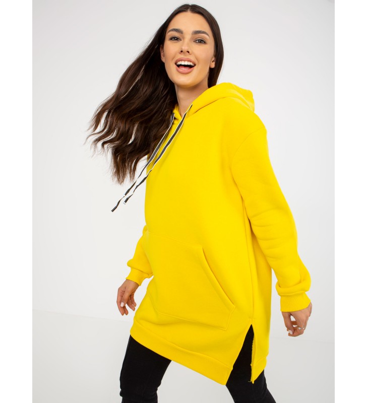 Bluza kangurka FA-BL-8151.06P żółty