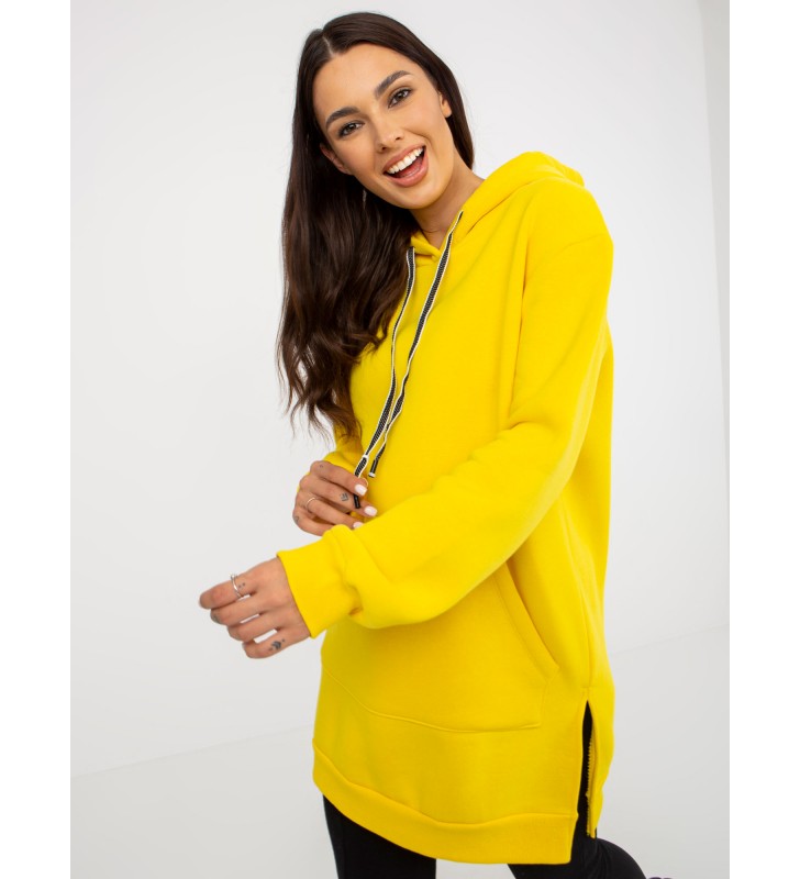 Bluza kangurka FA-BL-8151.06P żółty