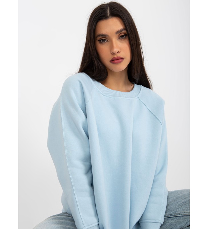 Bluza bez kaptura EM-BL-711-1.03X jasny niebieski