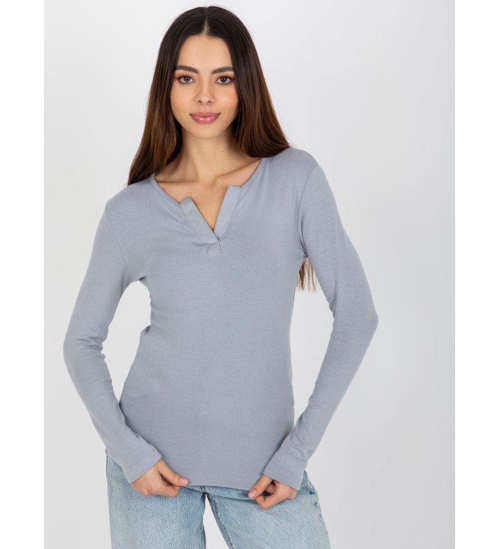 Bluzka longsleeves EM-BZ-784.33P szary