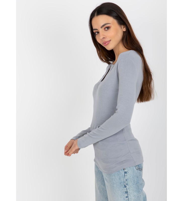 Bluzka longsleeves EM-BZ-784.33P szary