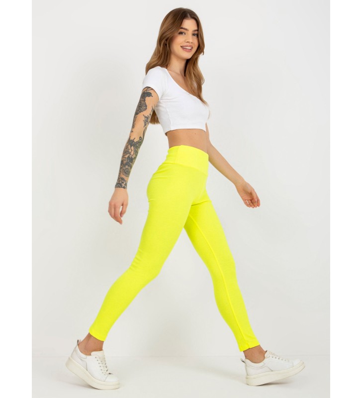 Leginsy legginsy EM-LG-725.11 fluo żółty