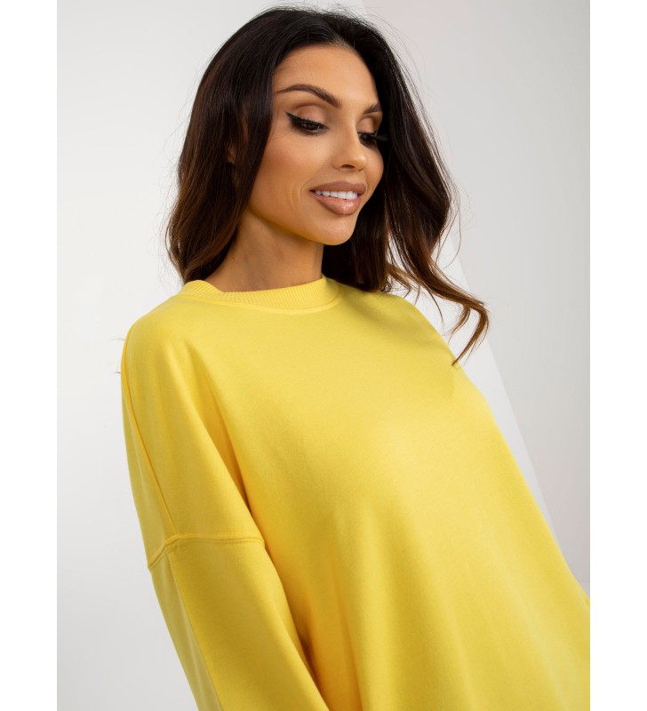 Bluza bez kaptura MA-BL-1809002-1.15P żółty