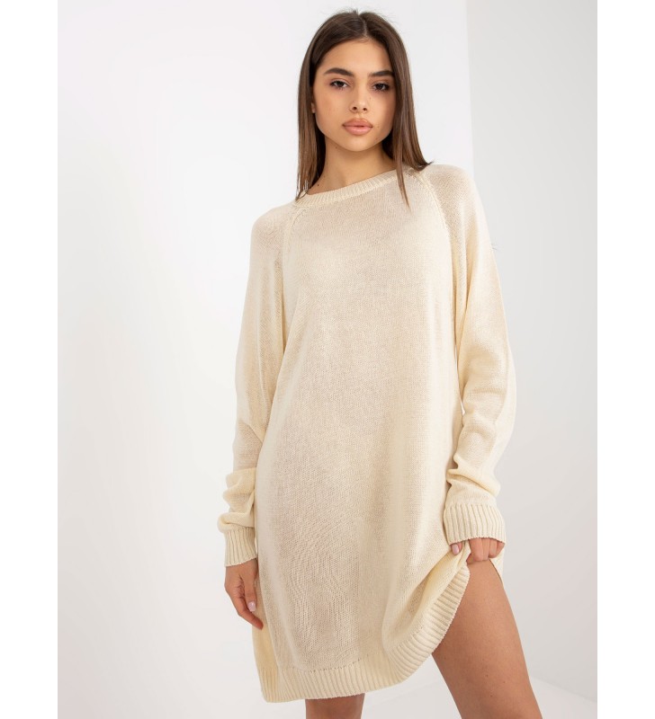 Sweter dzianinowa BA-SW-9005.36P jasny beżowy