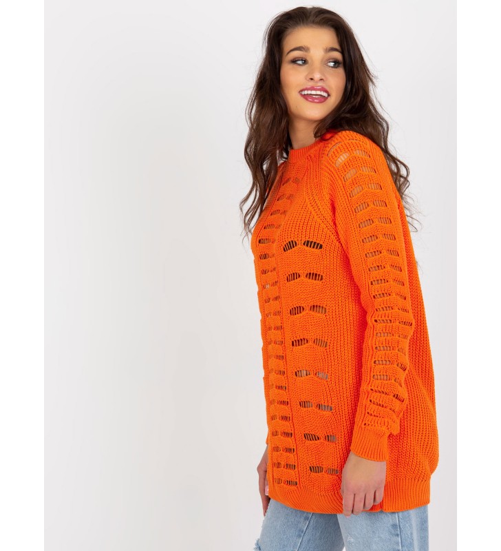 Sweter oversize BA-SW-8056.21P pomarańczowy